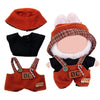 17cm Doll Clothes Set  enhanced Jeans & Knitted Sweater Outfit for 17cm 15cm Dolls  Cute Dress Up Fashion  No Doll Included (Nice  17cm/15cm)