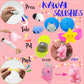 24Pcs Mini Mochi Squishies Toys, Small Squishies Animals With Easter Eggs Stress Relief Toys For Kids Valentine Gift Exchange Ea