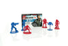 Toynk Gears 5 Nanoforce Army Builder Pack - 6 Collectible Figures, 2-Inch CoG Vs. The Swarm, Blue, Model 14335, Plastic