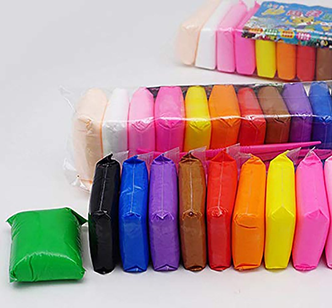 Sukechi Super Multicolor Arir Dry Soft Creative Clay Pack Of 12 Different Color