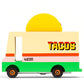 Candylab Toys CANDYCAR Wooden Food Truck Collection - Taco Van  enhanced Handcrafted Beech Wood Toy Car