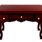 Melody Jane Dolls Houses Mahogany Writing Desk Secretary Table Miniature 1:12 Study Furniture