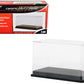 Tall Acrylic Collectible Display Show Case For 1/64 Scale Model Cars With Black Plastic Base By Greenlight