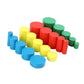 Zoomella 20X Wooden Cylinders Blocks Education Toy For Toddlers 2 3 Year Old Children|Other Educational Toys|Toys & Hobbies