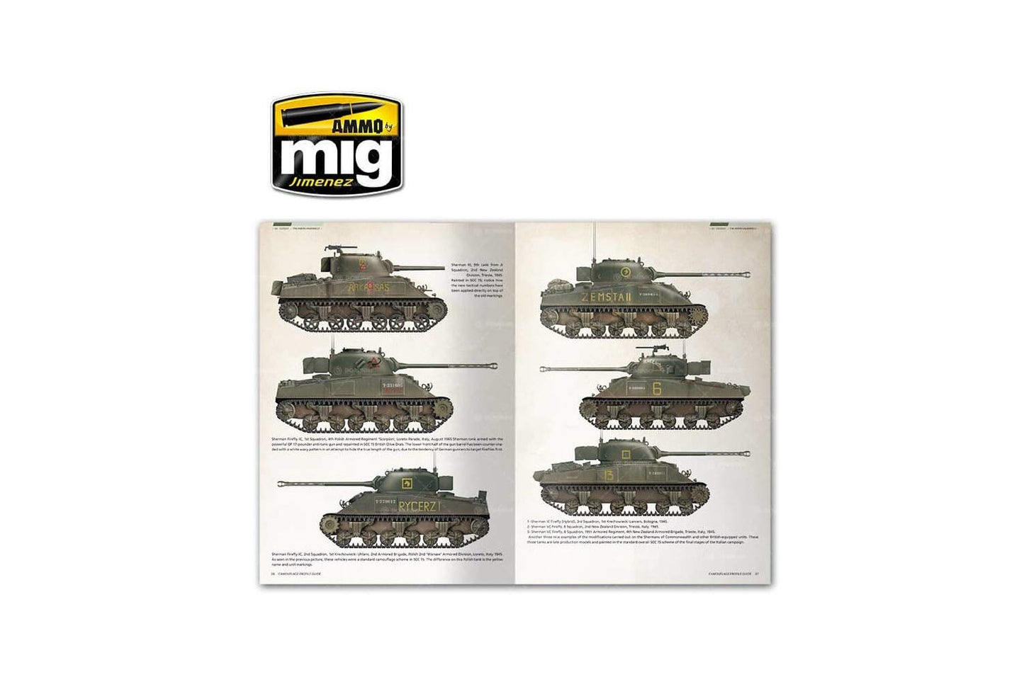 Ammo Mig-6080 Sherman: The American Miracle English, Multicolour