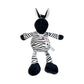 YOUYA DENTAL Tooth Fairy Plush Doll  Dental Plush Oral Health Presentation Puppet Zebra Tooth Fairy Dental Educational Plush Small Size Doll with Teeth for Kids Chidren Boys Girls