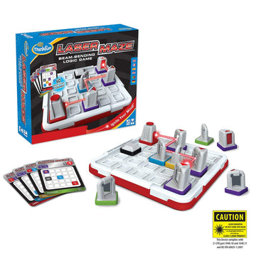 Think Fun Laser Maze (Class 1) Brain Game And Stem Toy For Boys And Girls Age 8 And Up – Award Winning And Mind Challenging Game For Kids (44001014)