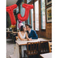 Toniful 40 Inch Large Bright Red Letter Balloons A-Z, Giant Jumbo Helium Foil Mylar Big Letter T Balloons For Birthday Party Ann