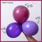 PartyWoo 12 Inch Purple Rubber Balloons, 50 pcs Boho Dark Purple for Birthday, Wedding, Party Decorations, Balloon Garland/Arch