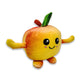 PLUSHOLOGY Squishy Peach Stuffed Animal; Ultra Soft and Cuddly Plush Toy for Kids 3 Years Old to mature-themeds; Child-Safe Embroidered Eyes adds a Unique Aesthetic; (5 Tall)