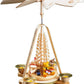Alexander Taron Importer 16614 Richard Glaesser Pyramid-Teddy Bears Playing-10 H W X 9.25'' D, 10'' X 9.25'' X 9.25'', Brown