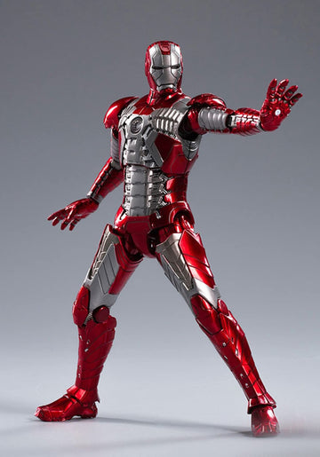 Ovonni Ironman Mark 5 Action Figure 7 Inch Exquisite Painting All Joints Movable Collection Model