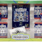 2023-2024 Panini NBA enhanced Stock Collection Flagship Trading Card Box (1 Oversized Box Topper + 6 Packs + 1 Bonus Pack Featuring limited availability Pulsar Prizms)