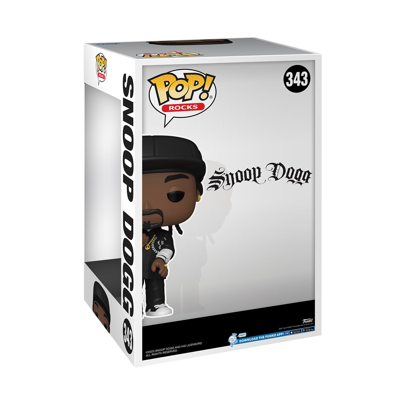 Funko Pop! Jumbo Snoop Dogg Figure - Vinyl, Multicolor, Model 70608