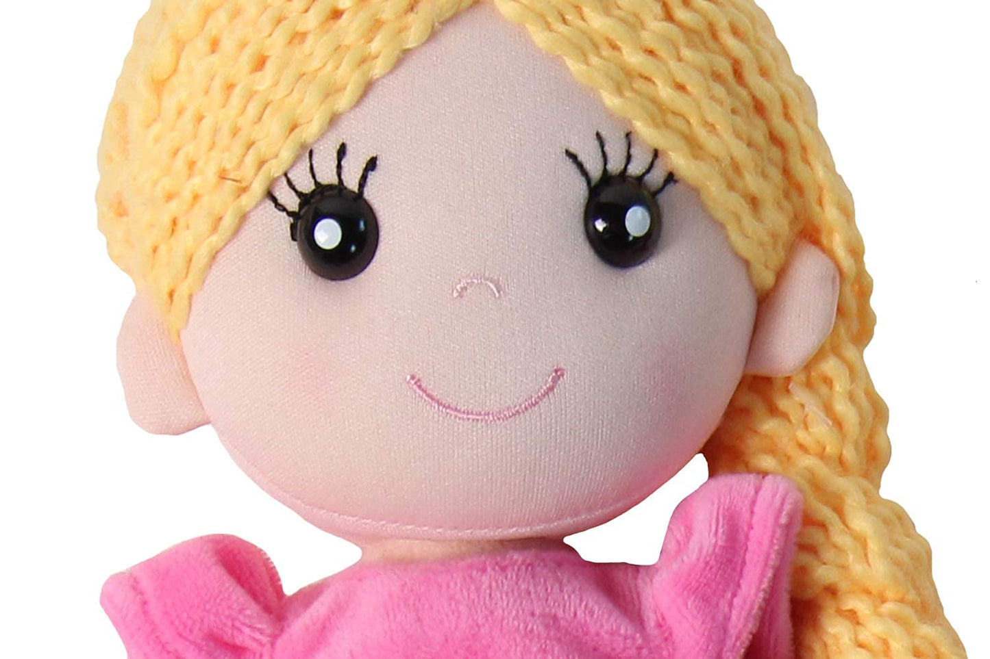Snuggle Stuffs Twin Sister Plush 14 Dolls (Set of 2) Pink & Purple