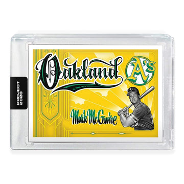 Topps Project 2020 Card 111 - 1987 Mark Mcgwire By Mister Cartoon