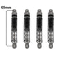 RZXYLRC 4PCS 65mm Aluminum Shocks Absorbers Oil Threaded Damper for 1/18 RC Crawler TRX4M TRX-4M Bronco Defender K10 Upgrade Par
