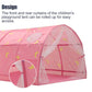Kids Tent, Boys Girls Play Tents Bed Tents, Portable Baby Toddlers Sleeping Tent With Double Net Curtain For Bedroom Decor Indoo