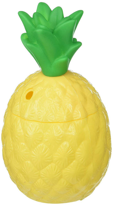 Rhode Island Novelty 8 Oz Pineapple Plastic Cups Set of 12