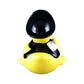 3 Pirate Rubber Duck [Sealed Hole  No Mildew] - Baby Safe Bathtub Bathing Toy