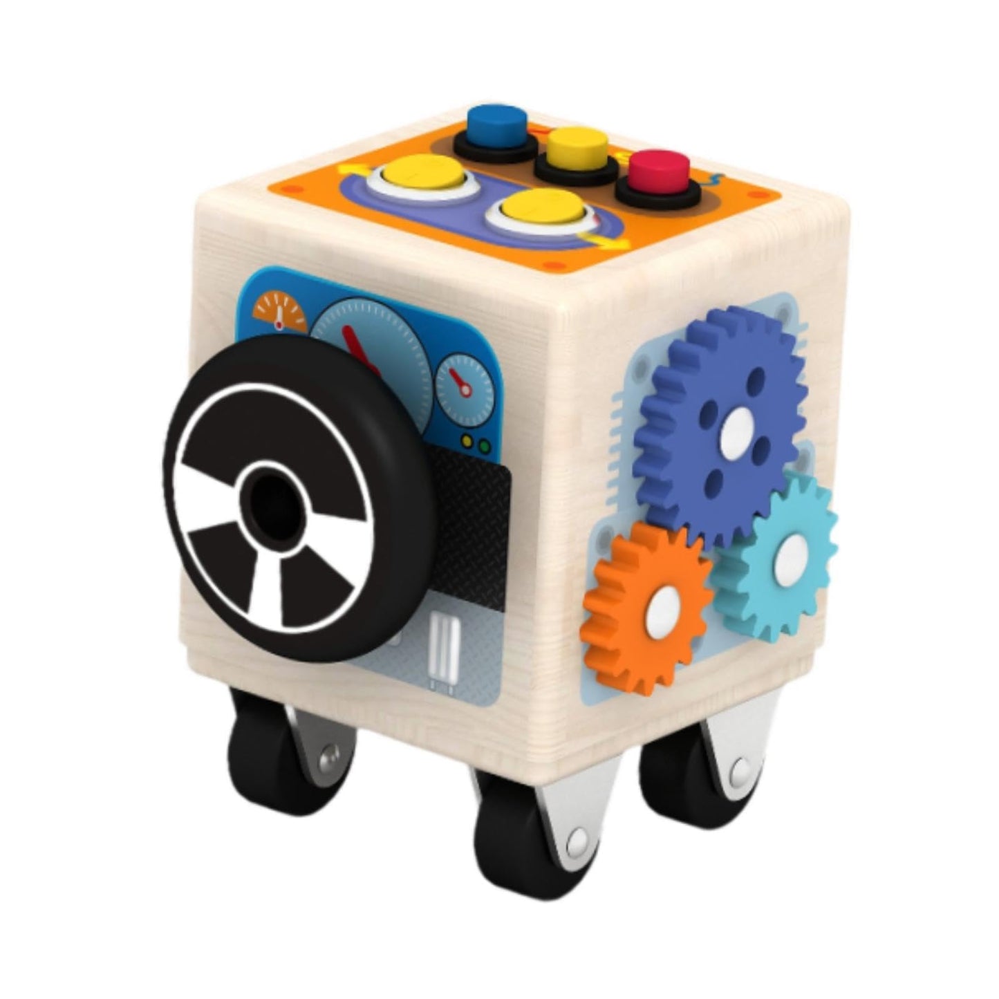 Bnf Wooden Busy Board Development Sensory Busy Board Toys Children Toddlers Kidsbaby | Toys For Baby | Developmental Baby Toys1 