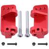 HobbyPark Aluminum Alloy Caster Blocks for RC 1/10 Traxxas 2WD Slash, Stampede, Rustler, Nitro Slash, Replacement of Part 3632 (
