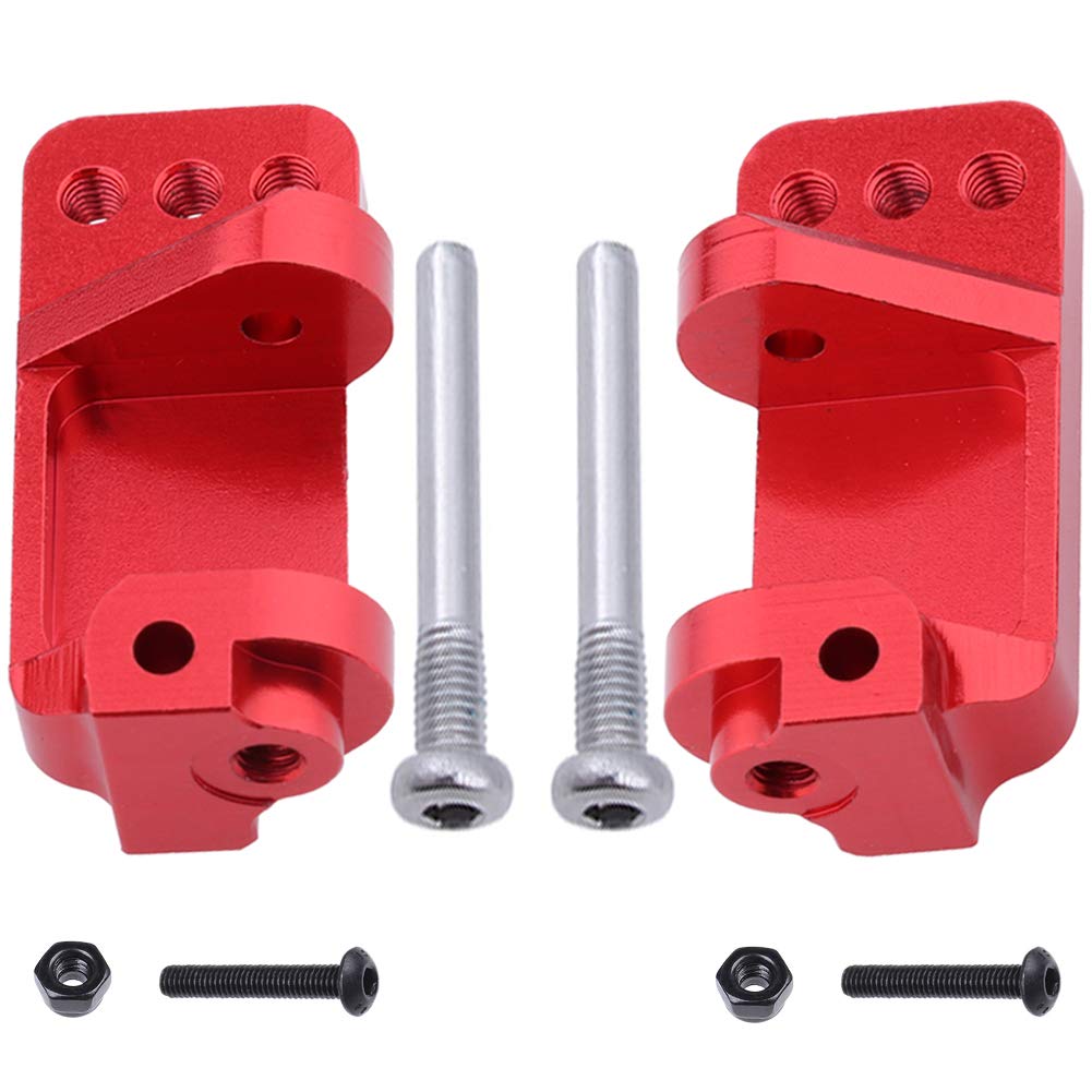 HobbyPark Aluminum Alloy Caster Blocks for RC 1/10 Traxxas 2WD Slash, Stampede, Rustler, Nitro Slash, Replacement of Part 3632 (