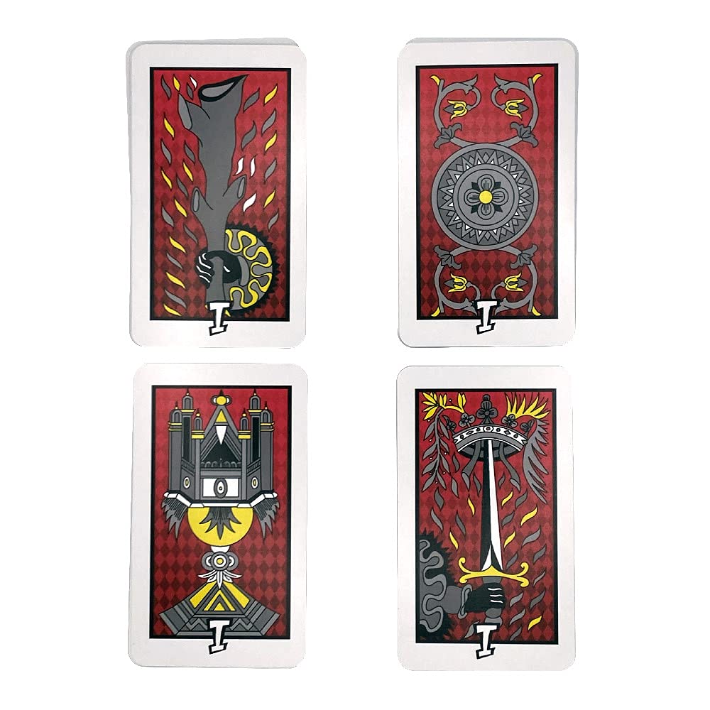 Persona 5 Royal Tarot Cards - Complete 78-Card Deck with Extras - Multicolor