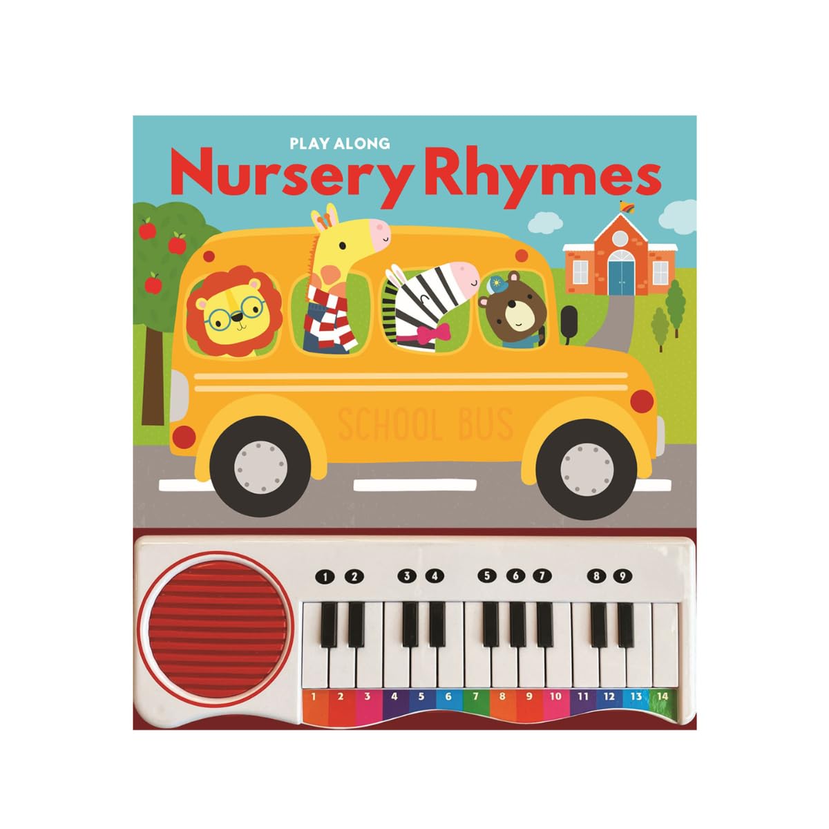 Parragon Piano Sound Book with Nursery Rhymes, Learn & Play, Interactive Piano Keys, Educational, Learning, Music Books for Todd