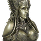 Ebros Norse Viking Mythology Poetic Edda Goddess Valkyrie Bust Statue 11' Tall Chooser Of The Slain Odin Maiden Decorative Figurine