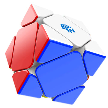 Cubershop Gan Skewb Magnetic Speed Cube (Enhanced Frosted Version), 2020 Gan Skewb M For Speed Cubing, Smooth & Fast Skewb Cube Puzzle Toy (Enhanced Positioning System With 32 Magnets)