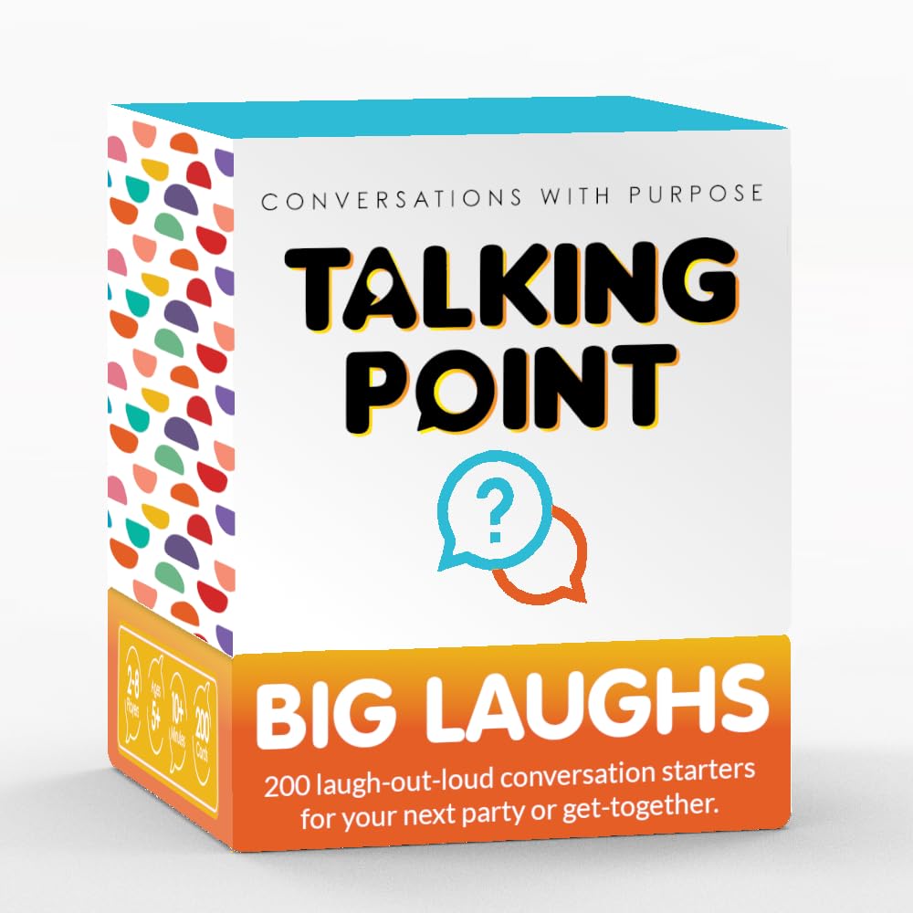 TALKING POINT CARDS Big Laughs Conversation Starter