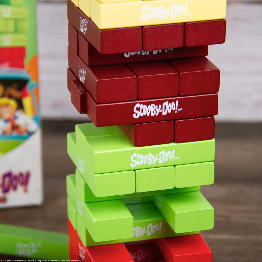Scooby-Doo Jenga Stacking Game