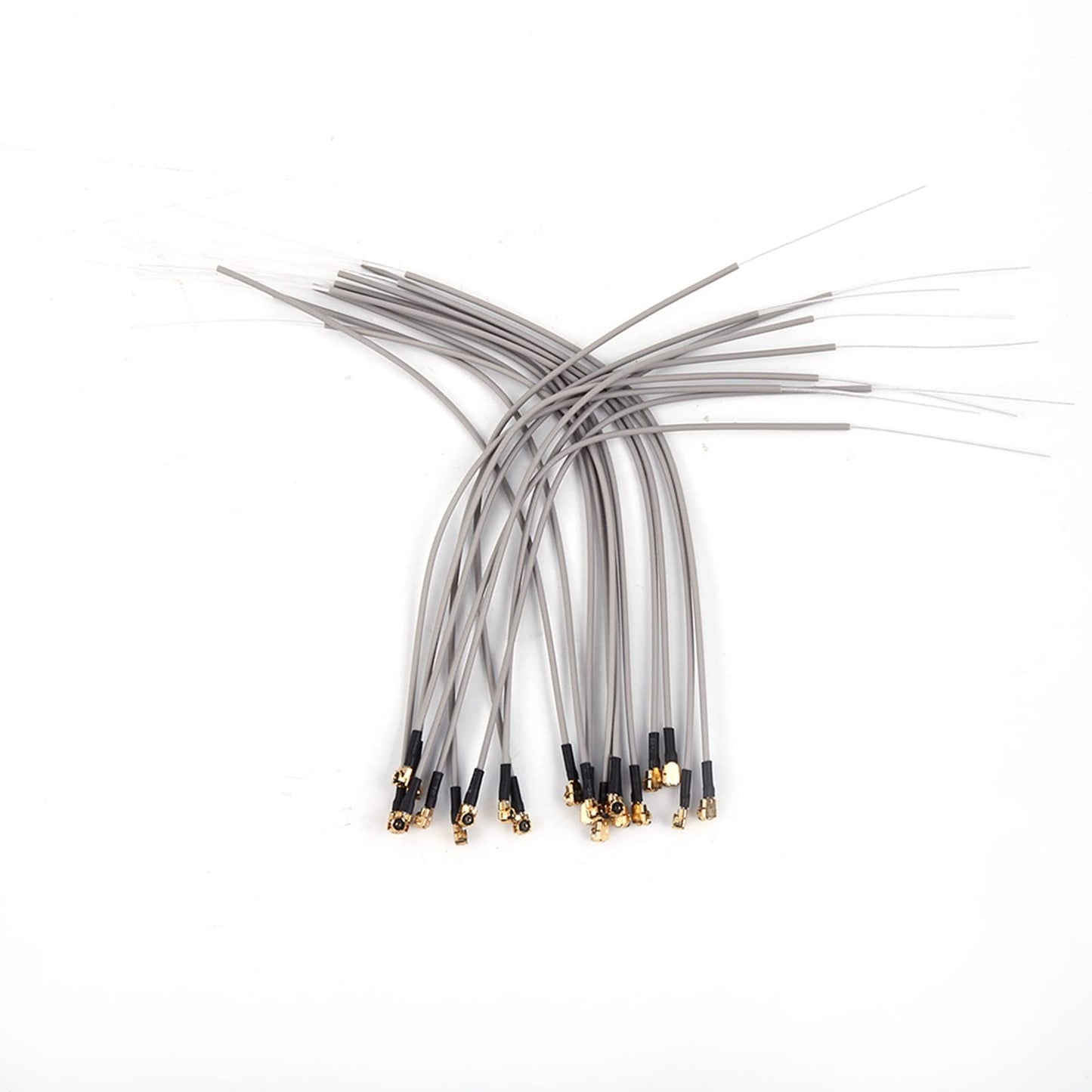 Plplaaoo 20Pcs 2.4G Receiver Antenna,Abs Aircraft Receiver Antenna Compatible Ipex Port For Futaba Frsky, Spektrum Receivers, An