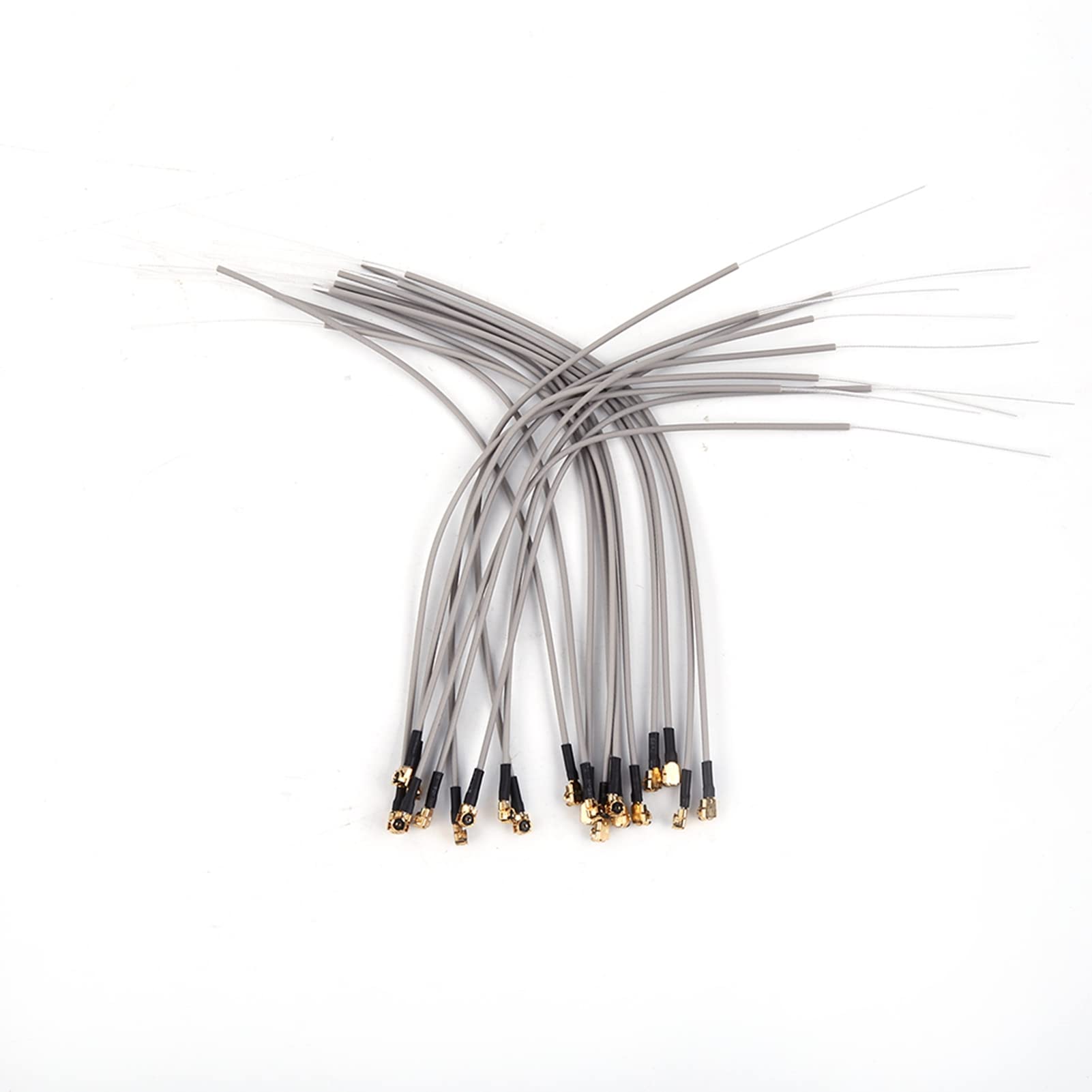 Plplaaoo 20Pcs 2.4G Receiver Antenna,Abs Aircraft Receiver Antenna Compatible Ipex Port For Futaba Frsky, Spektrum Receivers, An
