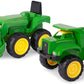 John Deere Kids 736 42952 Ea John Deere Mini Sandbox Tractor And Dump Truck Set, Multicoloured