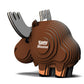 Eugy Moose 3D Puzzle, 24 Piece Eco-Friendly Educational Toy Puzzles For Boys, Girls & Kids Ages 6+