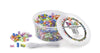 Hygloss Products 6828 Bucket O Beads Teaching Material (6828), 300 Pcs
