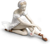 LLADR   Rose Ballet Figurine. Porcelain Ballerina Figure.