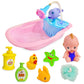 FunBlast Bathtub Toys for Babies  Squeeze Toys for Kids, Baby Bath Tub Toy with Shower Spray, Toys for Babies, Toddler Baby Bat