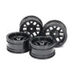 TAMIYA CC-02 12-Spoke Wheels 26mm Width Black 4 TAM51686 RC Tire