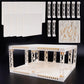 WSRYLTCH Brick Base 16x16 Plate 1/3 with Holes - Pins Suppor Pillar Accessories Pack,Pixel Art Painting Classic Building Block B