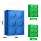 Yotnus ???? ?????? Building Block Party-Favor-Gift-Bags, Small Gift Bags With Handles, For Building Block Birthday Party Baby Sh