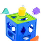 Camin Trocshop Shape Sorter Cube, Educational Toy with 9 MultiColoured Shapes, Learning Activity Toy for Toddlers 1+ Years