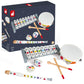 Janod Confetti 4 Piece Wood Musical Instrument Set - 11.22 ' Tall - Ages 2+ - J07600
