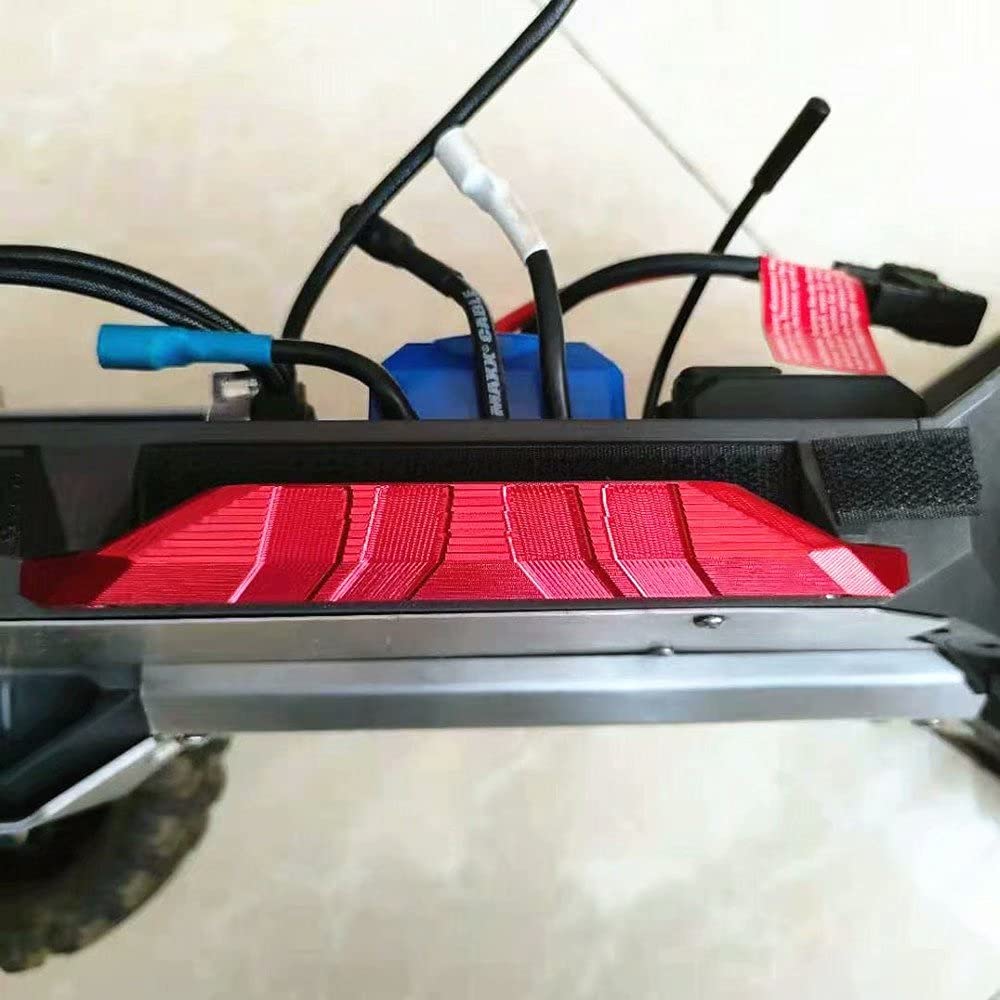 Aluminum Chassis Side Trail Bars Blue For Traxxas 1/10 Maxx 8923