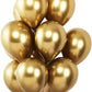 Voircoloria Metallic Gold Balloons, 66Pack 12Inch Chrome Gold Latex Party Balloons For Graduation, Wedding, New Year, Birthday,