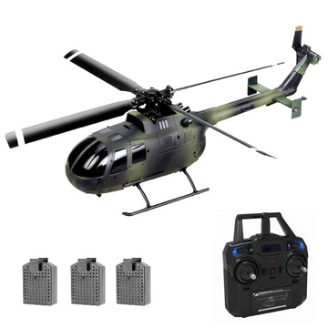 Goolrc C186 Remote Control Helicopter Remote Control Drone Single Propeller Without Ailerons 6-Axis Gyro Stabilization Remote Co