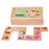 Bigjigs Toys Farm Dominoes - Wooden Farm-Themed Game - Model BJ736