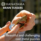Bepuzzled, Radix Hanayama Cast Metal Brainteaser Puzzle Mensa Rated Level 4, For Ages 12 And Up
